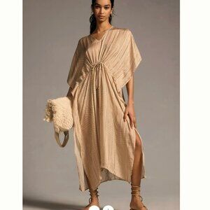 Anthropologie Bl-nk V-Neck Shine Kaftan - size all